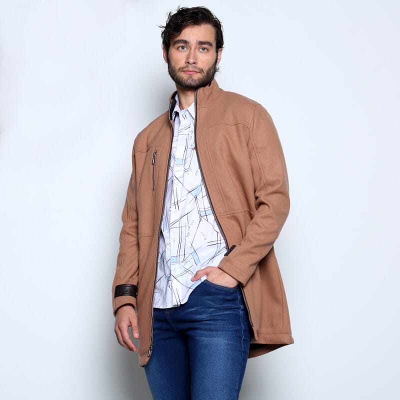 Abrigo Paño Cuello Alto St Monaco