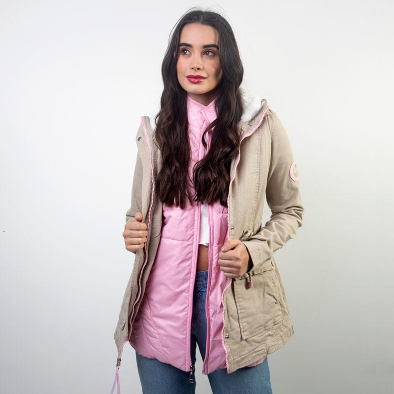 Chaqueta Parka Duo Chaleco Now Ellie