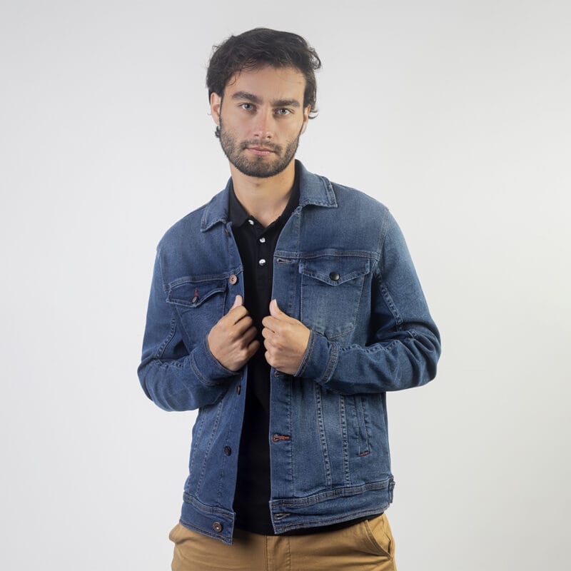 Chaqueta Slim Denim Jw Reel Dark