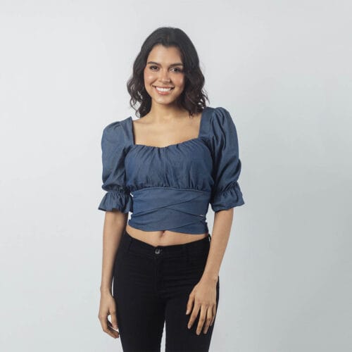 Blusa Crop Knz Beauty