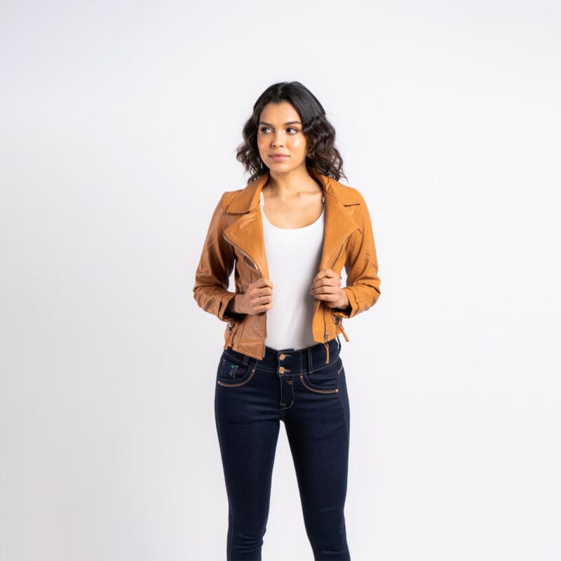 Chaqueta Sintetica Biker Knz Pihu