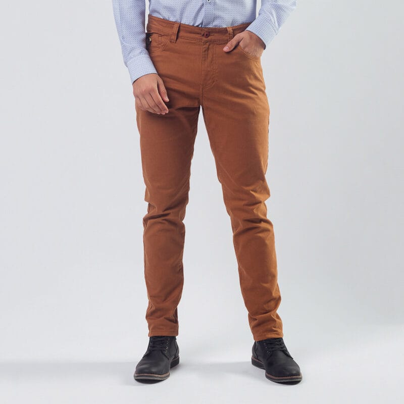 Pantalon Dril Slim Street Browns