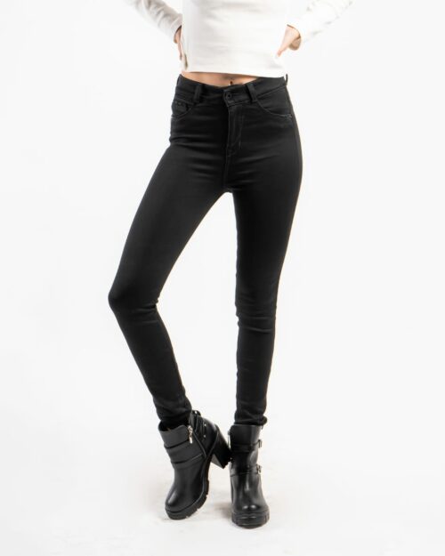 Jean Skinny Tiro Alto Inhi
