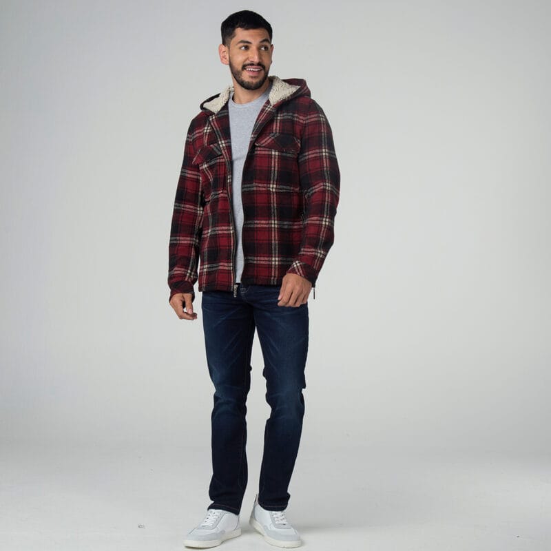 Chaqueta Paño Cuadros Greck