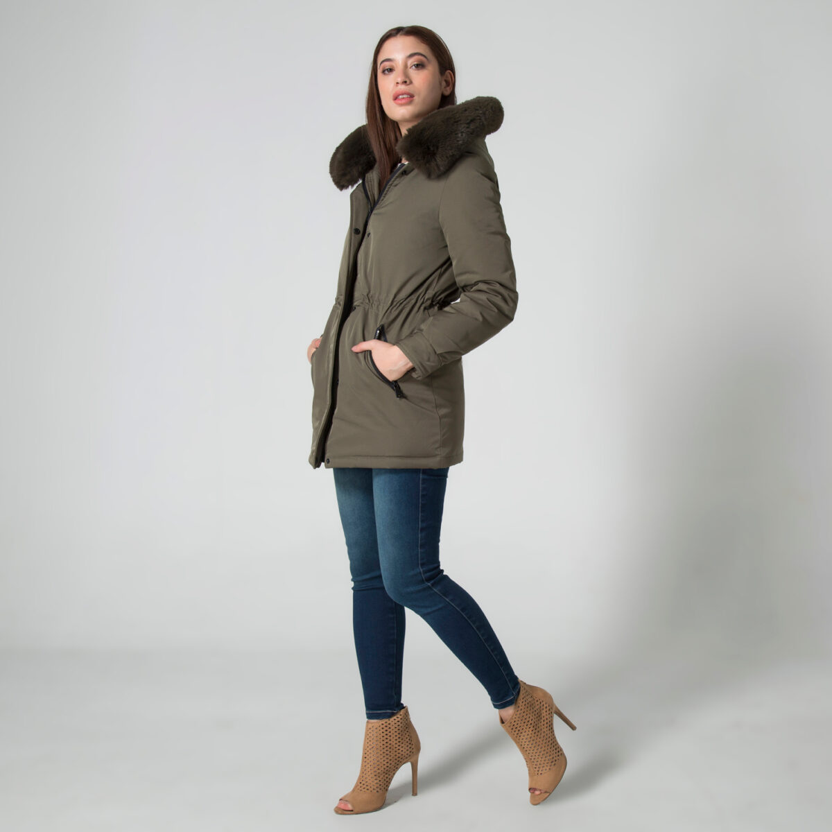 Chaqueta Parka Slim Marie