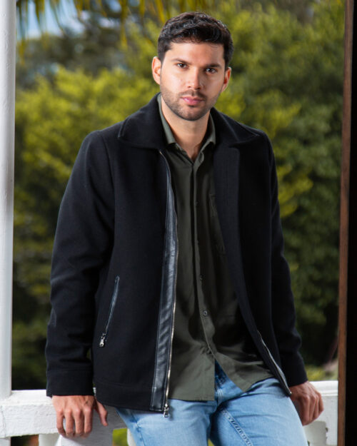 Chaqueta Slim Paño Oliver