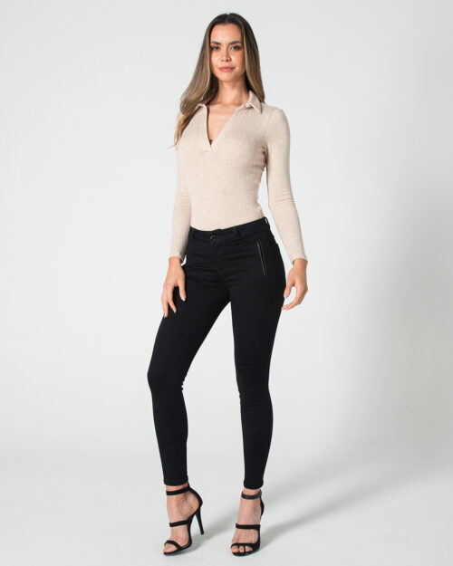 Jean Denim Skinny Maroon