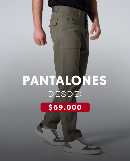 Venta cruzada - Hombre - pantalones desde $69,000