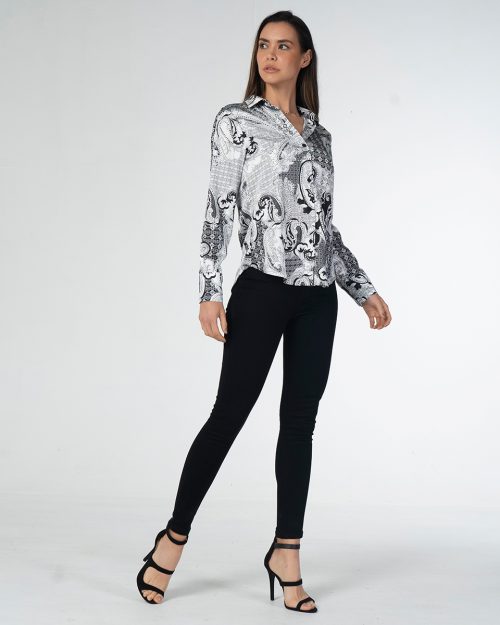 Blusa Cuello Camisero Doll