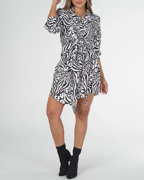Vestido Manga Larga Sea
