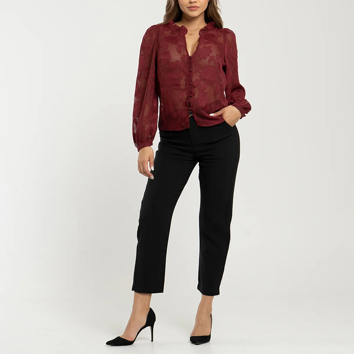 Blusa Cuello V Iconic