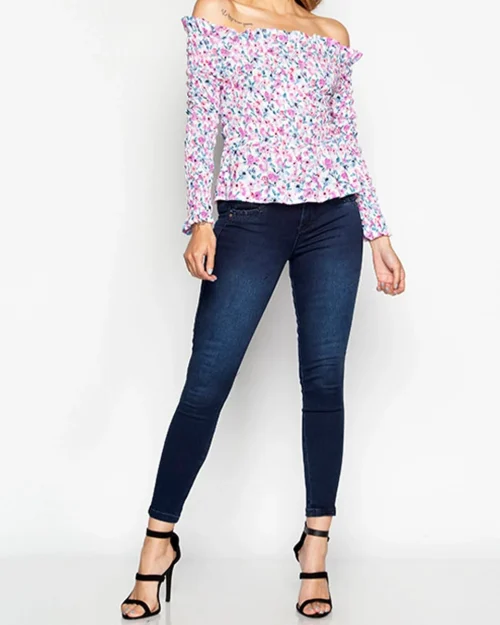 Blusa Escote Bandeja Knz Divid