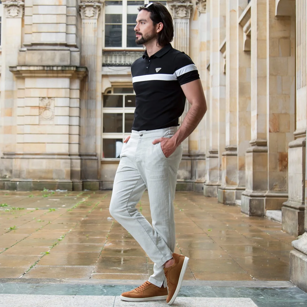 Camiseta Polo Stanley