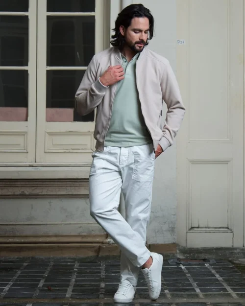 Chaqueta Beisbolera Cuello Neru Zion