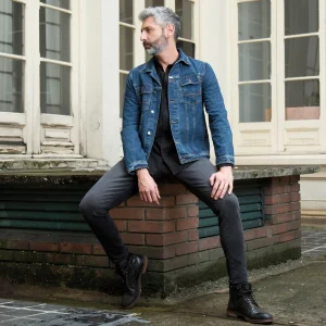 Chaqueta Clasica Denim Regular Drk