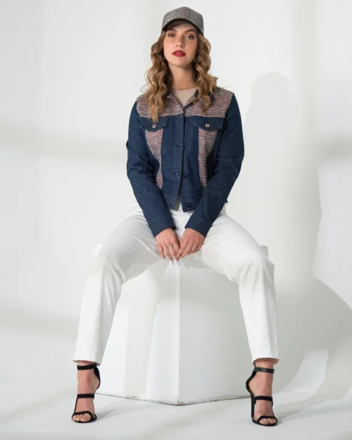 Chaqueta Clasica Denim Slim Chevet