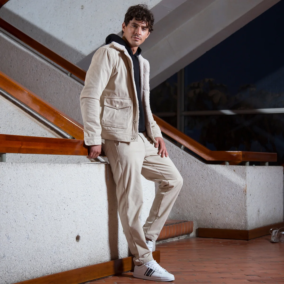 Chaqueta Pana Regular King