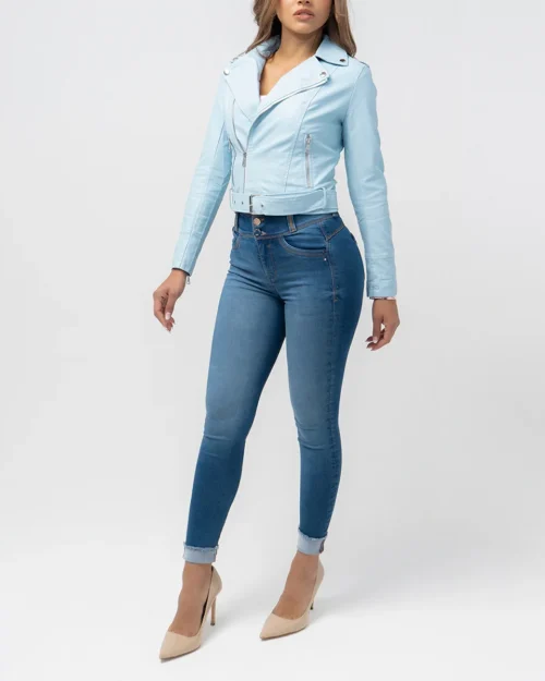 Chaqueta Sintetica Biker Carly