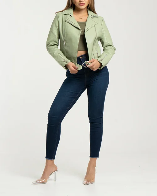 Chaqueta Sintetica Biker Millie