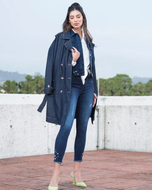 Jean Skinny Bordado Brithany