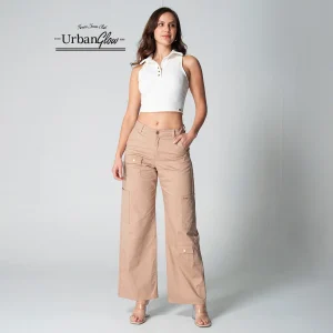Pantalon Dril Wide Leg Dimension