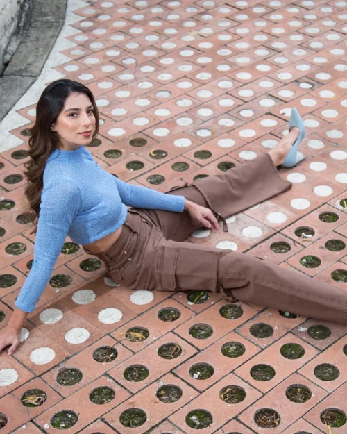 Pantalon Wide Leg Cargo Delhi