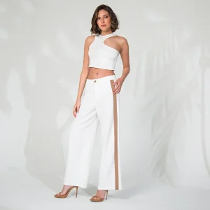 Pantalon Wide Leg Fem