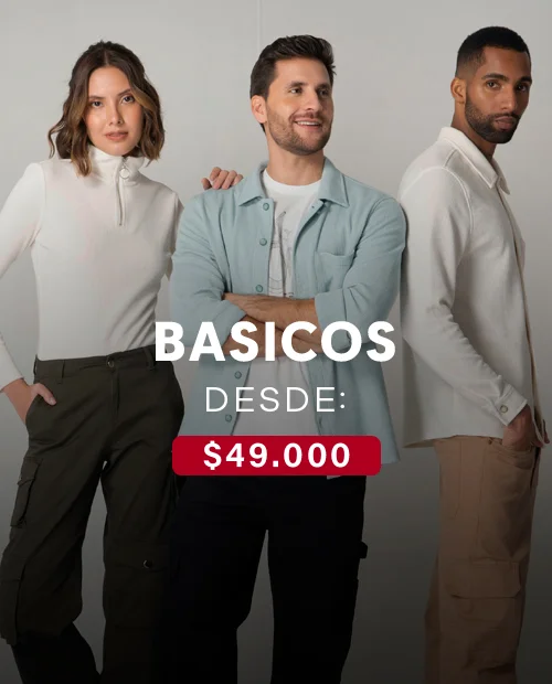 Venta cruzada – Mujer – Basicos desde $49