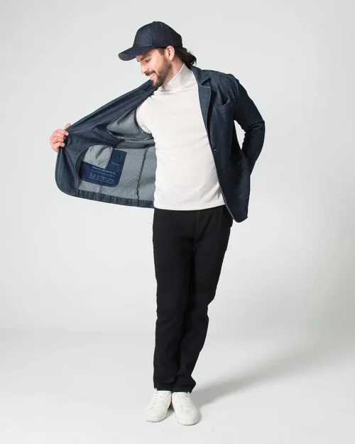 Blazer Casual Denim Slim Sevilla