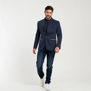 Blazer Formal Cuello Neru Marin