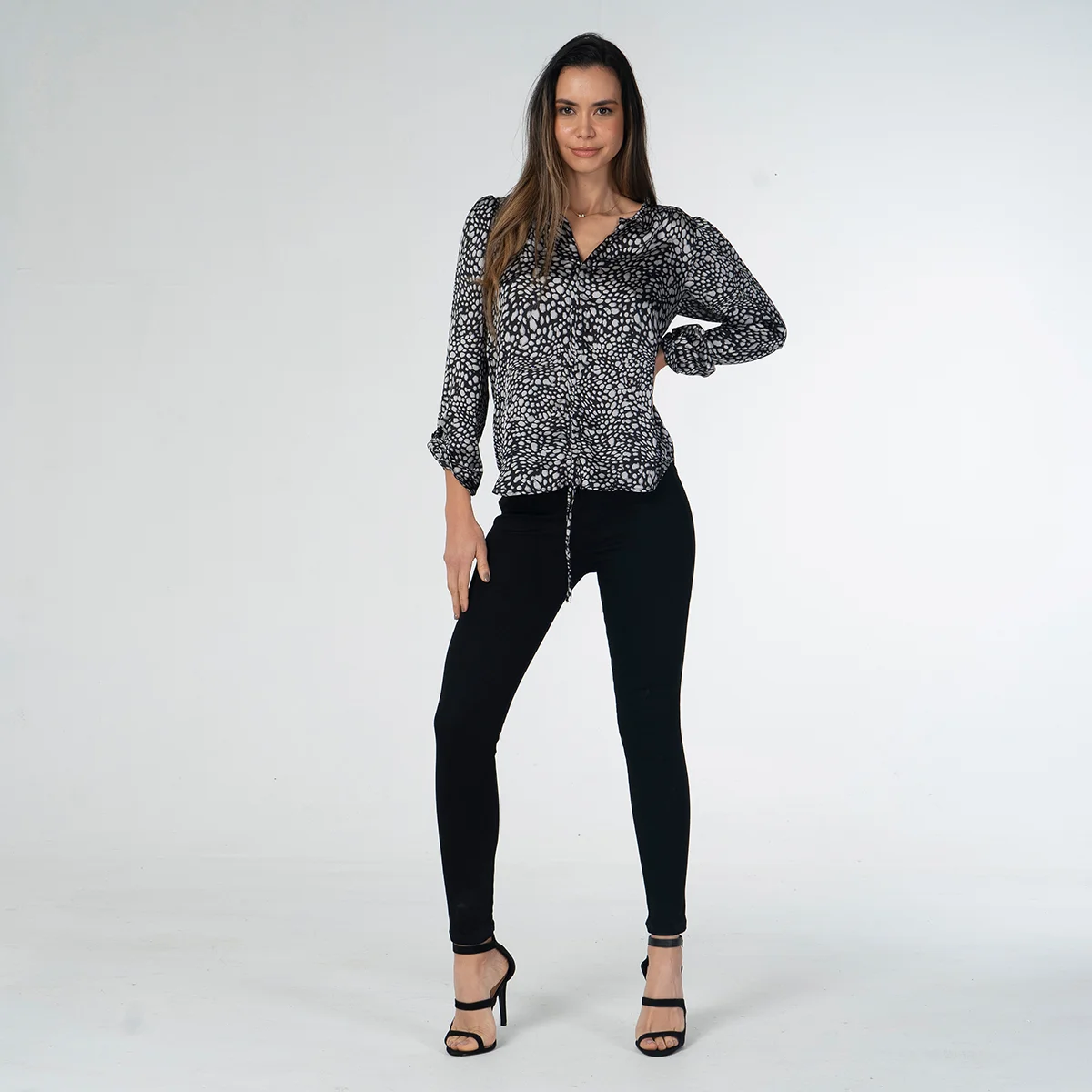 Blusa Camisera Manga Larga Wildly