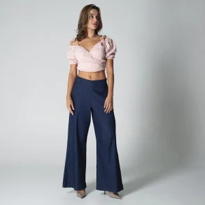 Blusa Regular Escote Cruzado Bulma