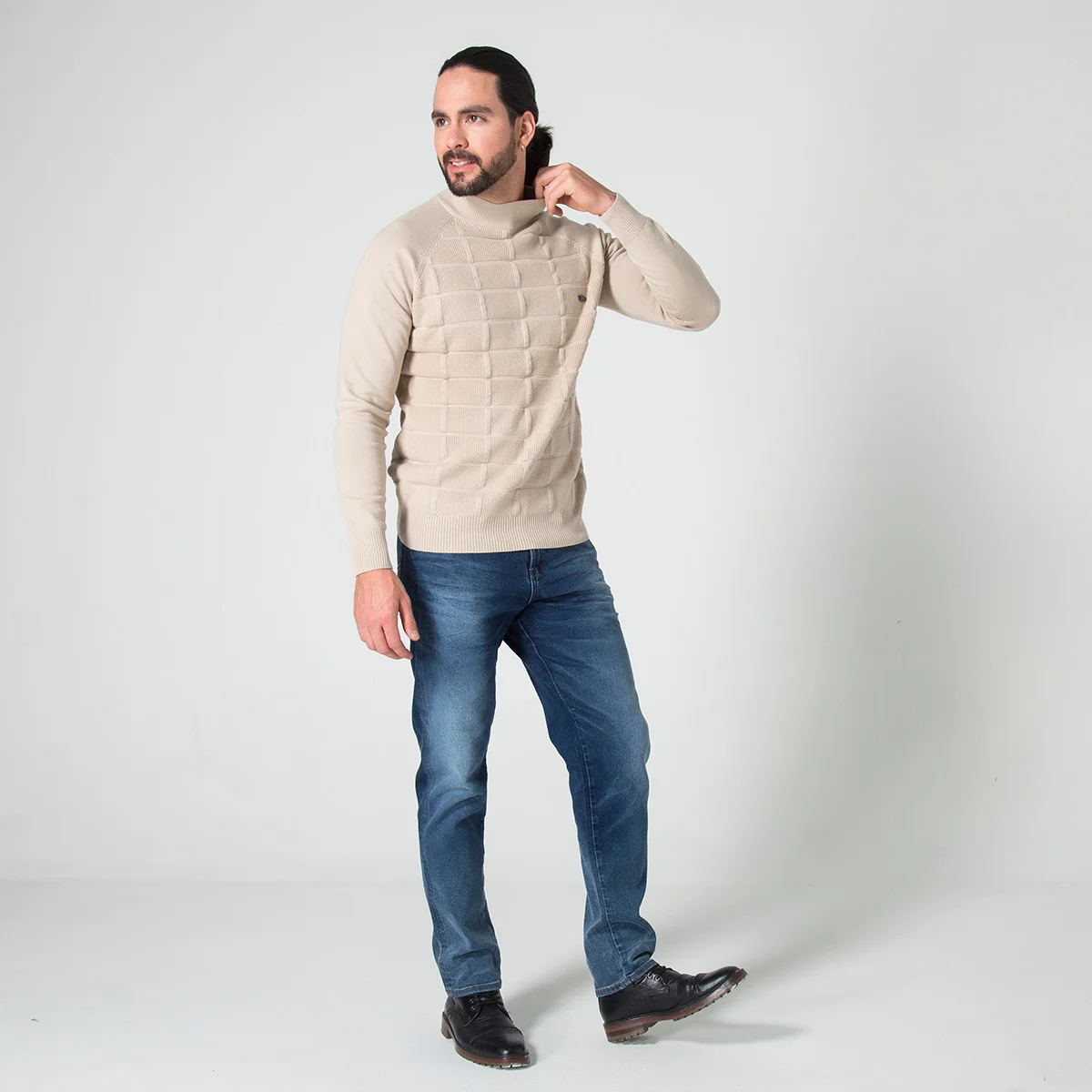 Buzo Hilo Cuello Alto Nicolish