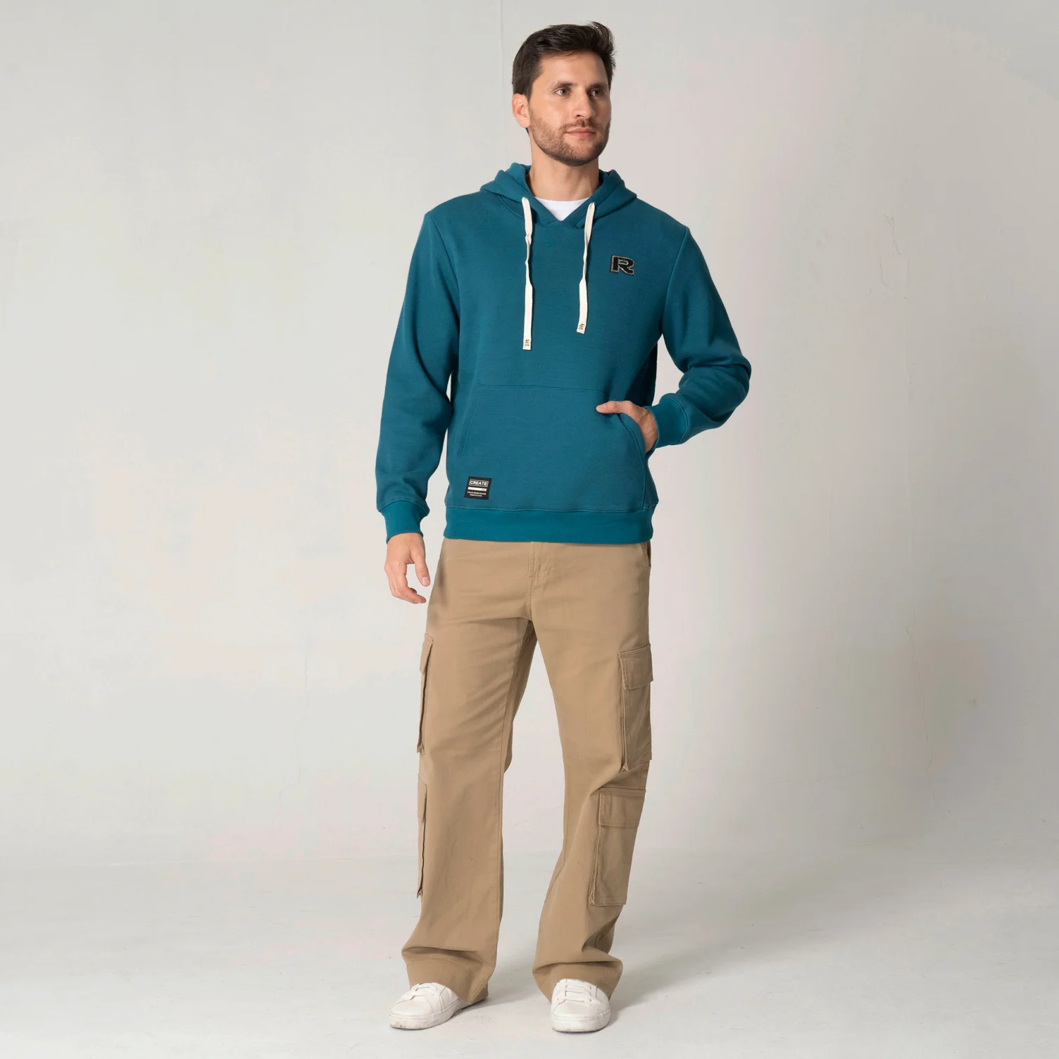 Buzo Unicolor Capota Skins