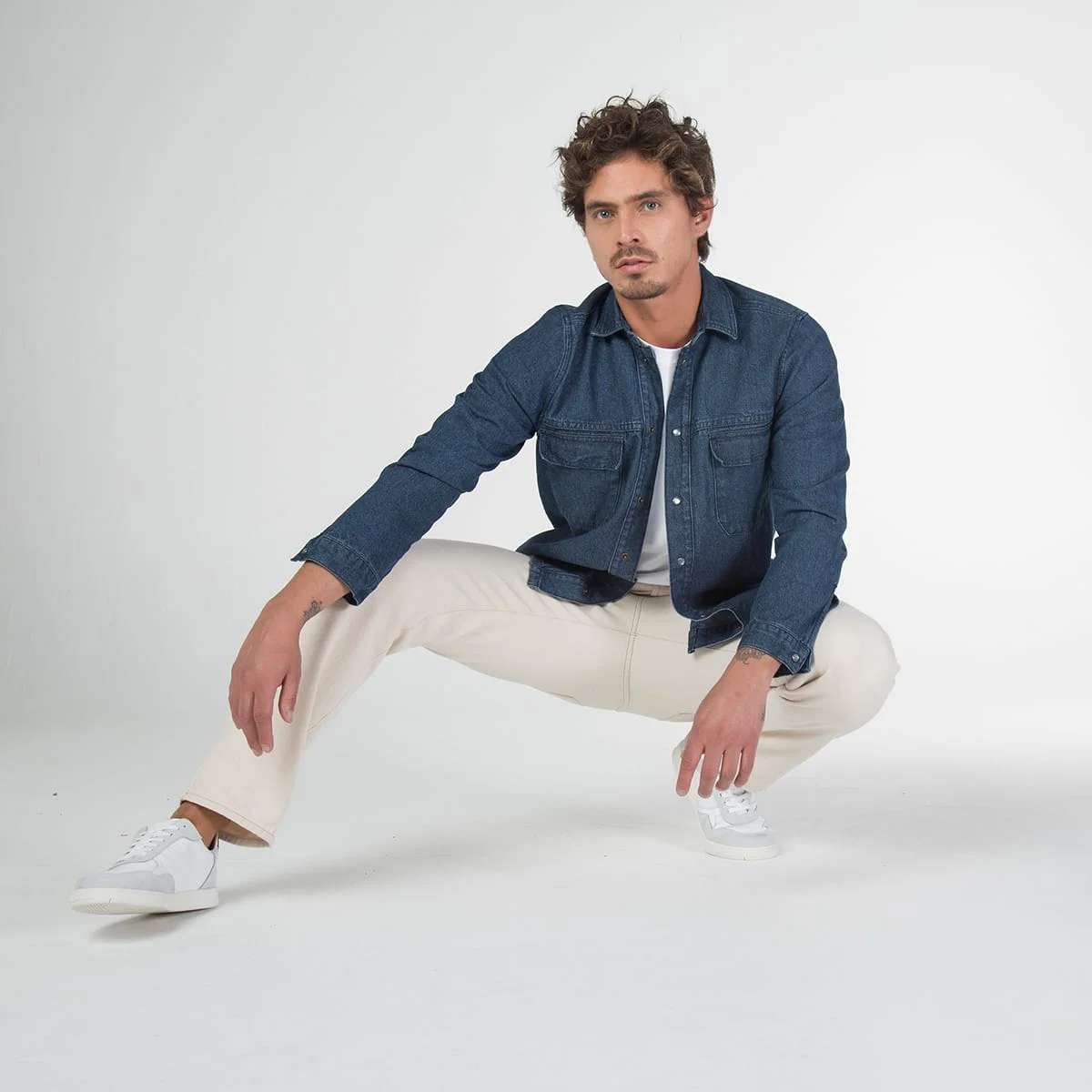 Camichaqueta Denim Regular Demian