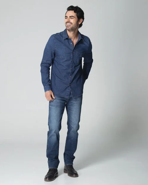 Camisa Denim Regular Dallas