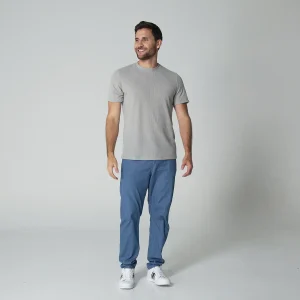 Camiseta Basica Slim Humo