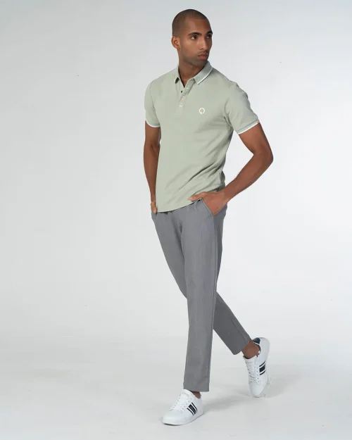 Camiseta Basica Tipo Polo Maxim