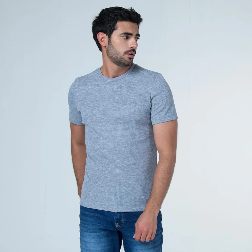 camiseta-cuello-redondo-unicolor-slim-blizzard-gris-2