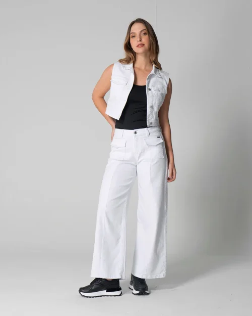 Chaleco Denim Slim Villana
