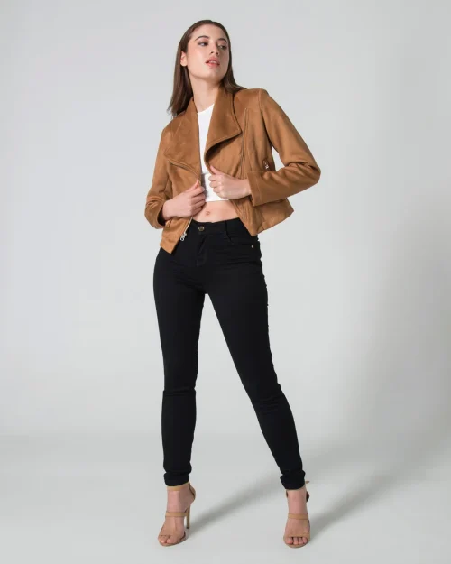 Chaqueta Biker Gamuza Daft Punk