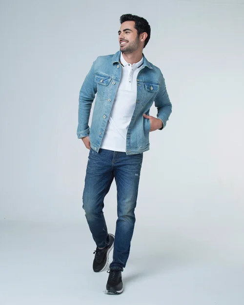 Chaqueta Denim Clasica Regular Turn