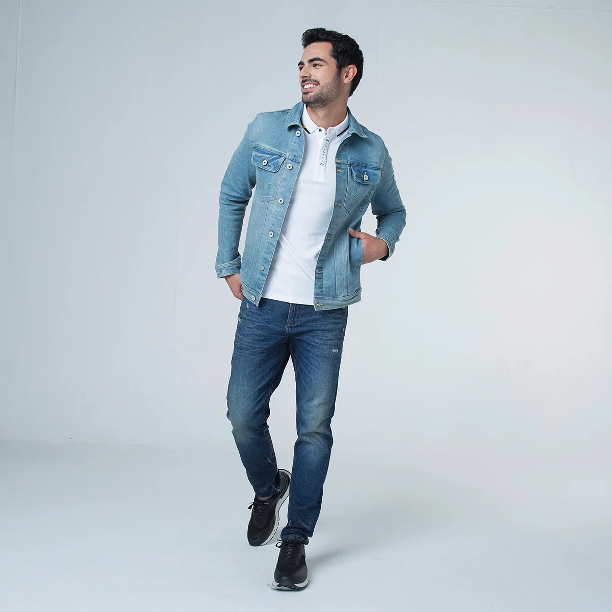 Chaqueta Denim Clasica Regular Turn