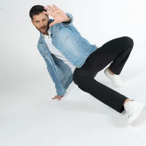 Chaqueta Denim Slim Charge