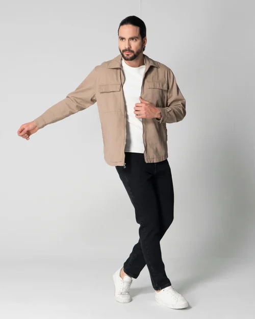 Chaqueta Dril Regular Bgi