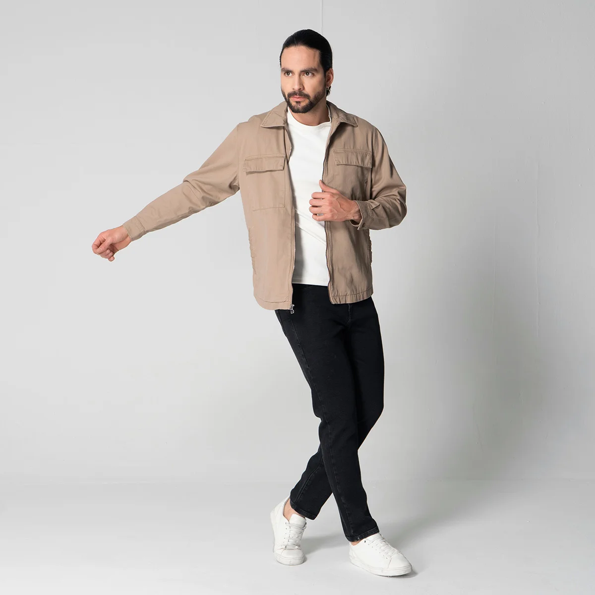 Chaqueta Dril Regular Bgi