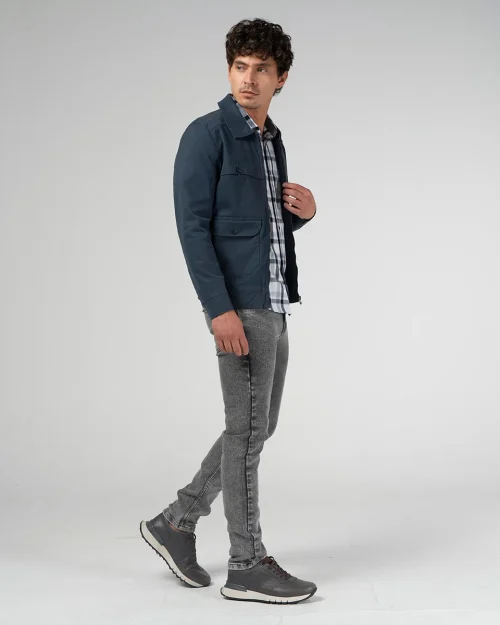 Chaqueta Dril Regular Monaco