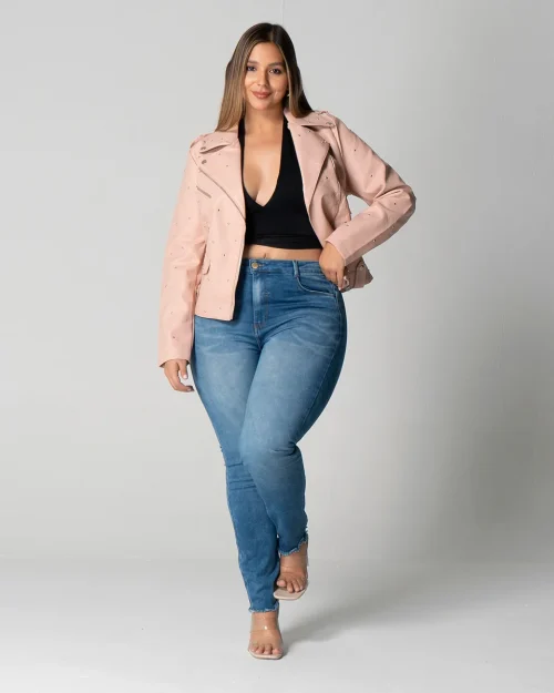 Chaqueta Sintetica Biker Malia