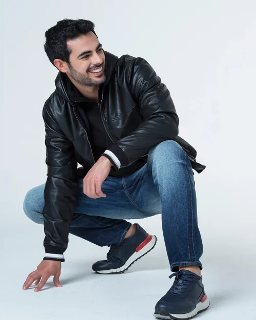 Chaqueta Sintetica Regular Capota Lthr
