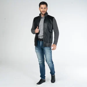 Chaqueta Sintetica Slim Knitt